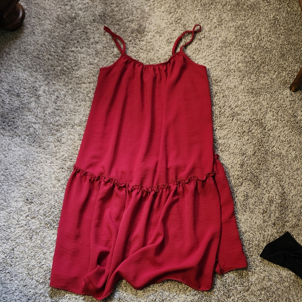 Express Bold Scarlet Blouse